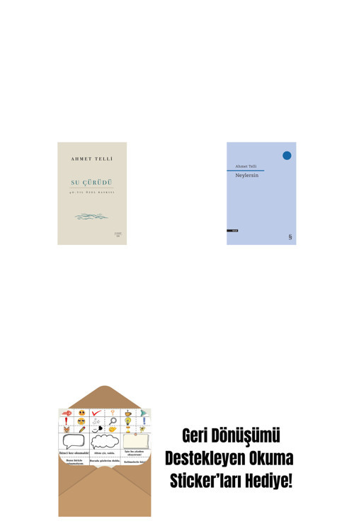 Everest Yayınları Su Çürüdü (Ciltli) + Neylersin + Okuma Sticker'Ları