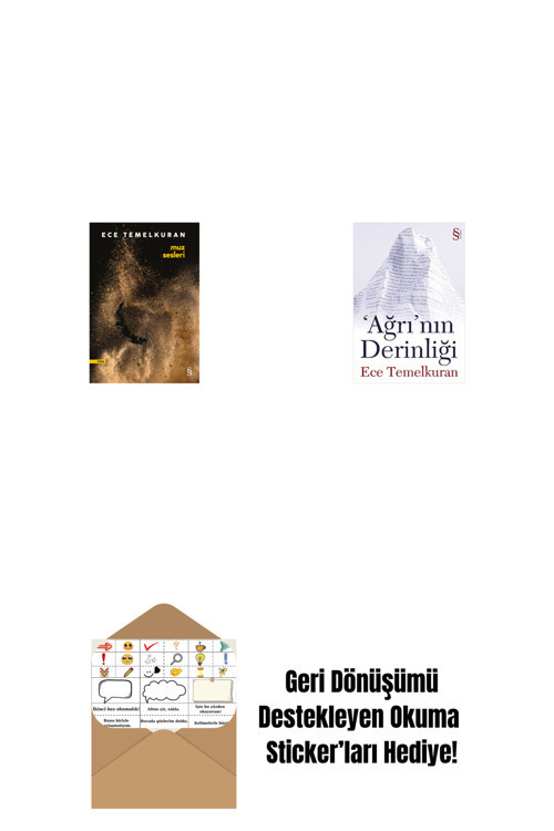 Everest Yayınları Muz Sesleri + 'Ağrı'Nın Derinliği + Okuma Sticker'Ları