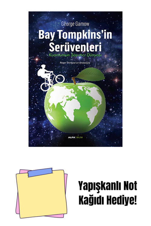 Alfa Yayıncılık Bay Tompkins'İn Serüvenleri + Yapışkanlı Not Kağıdı
