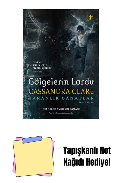 Artemis Yayınları Gölgelerin Lordu (Ciltli) + Yapışkanlı Not Kağıdı