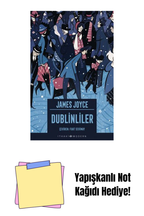 İthaki Yayınları Dublinliler + Yapışkanlı Not Kağıdı