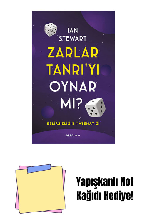 Alfa Yayıncılık Zarlar Tanrı'Yı Oynar Mı? + Yapışkanlı Not Kağıdı