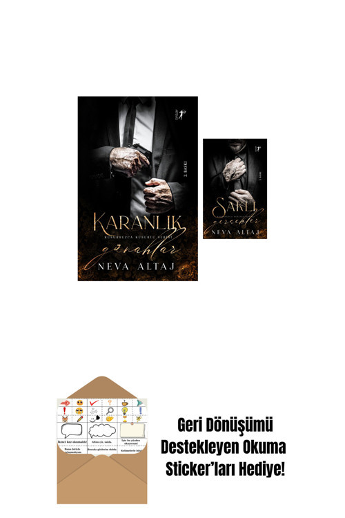 Artemis Yayınları Karanlık Günahlar + Saklı Gerçekler + Okuma Sticker'Ları