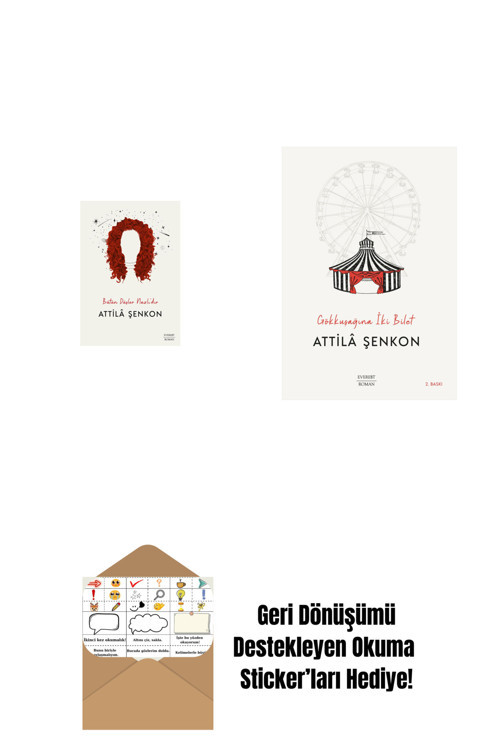 Everest Yayınları Bütün Düşler Nazlı’Dır + Gökkuşağına İki Bilet + Okuma Sticker'Ları