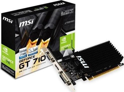 GT710 2GB 2GD3H-LP DDR3 64bit HDMI DVI PCIe 16X v2.0 Low Profile,Fansız