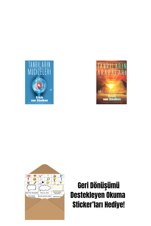 Artemis Yayınları Tanrıların Mucizeleri + Tanrıların Arabaları + Okuma Sticker'Ları