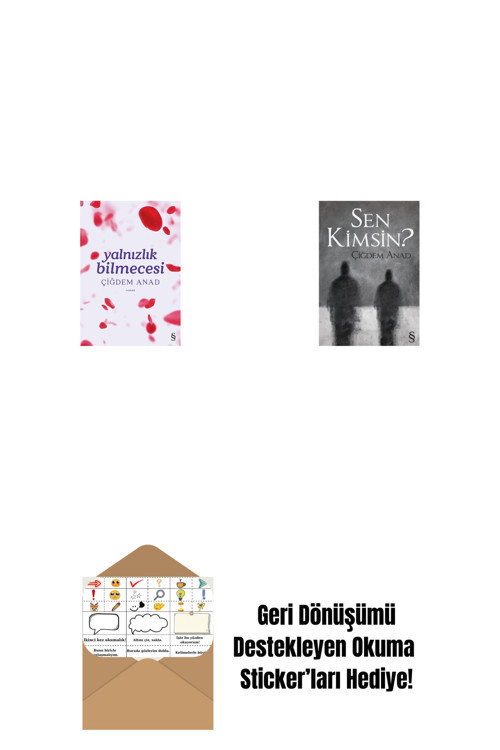 Everest Yayınları Yalnızlık Bilmecesi + Sen Kimsin? + Okuma Sticker'Ları