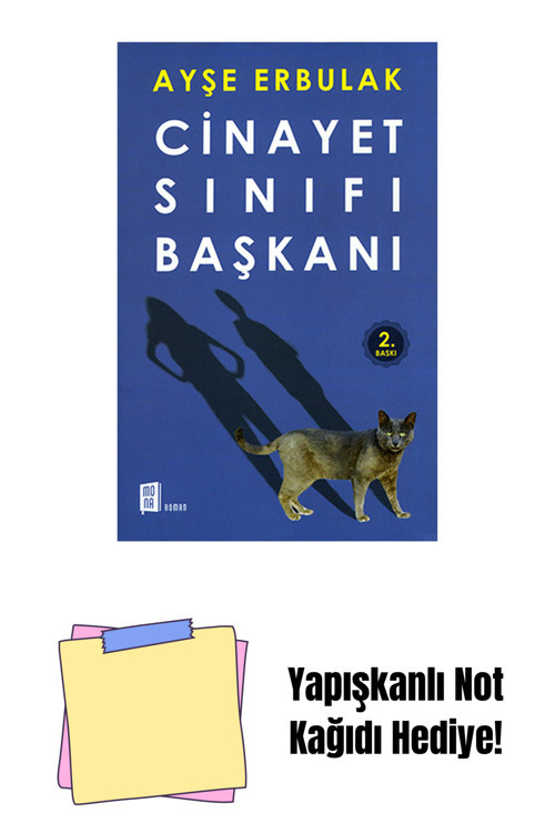 Mona Kitap Cinayet Sınıfı Başkanı + Yapışkanlı Not Kağıdı