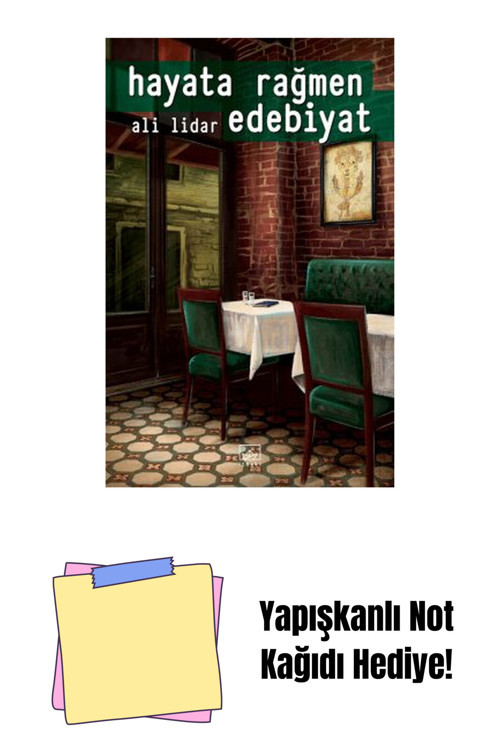 İthaki Yayınları Hayata Rağmen Edebiyat + Yapışkanlı Not Kağıdı