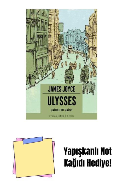 İthaki Yayınları Ulysses + Yapışkanlı Not Kağıdı