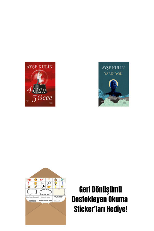 Everest Yayınları 4 Gün 3 Gece + Yarın Yok + Okuma Sticker'Ları