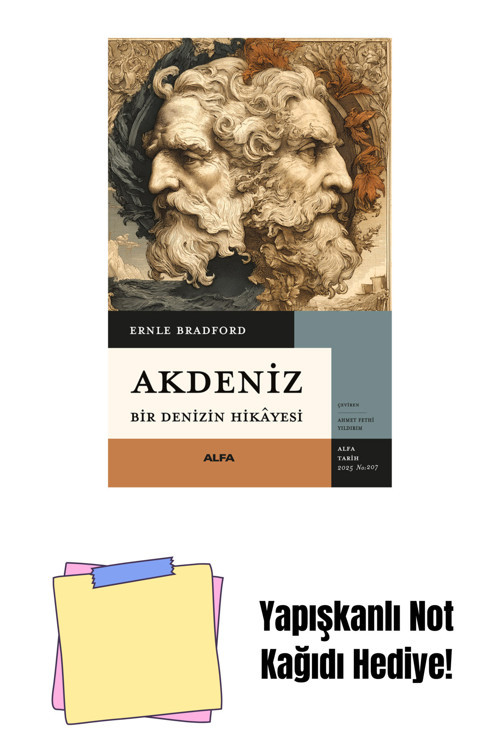 Alfa Yayıncılık Akdeniz - Bir Denizin Hikâyesi + Yapışkanlı Not Kağıdı