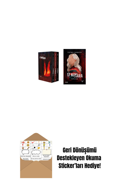Artemis Yayınları 17 Numara Serisi Kutulu Set (Ciltli) + 17 Numara - Katliam + Okuma Sticker'Ları