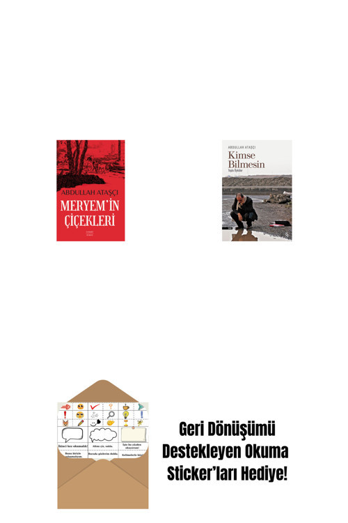 Everest Yayınları Meryem’İn Çiçekleri + Kimse Bilmesin + Okuma Sticker'Ları