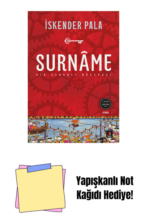 Kapı Yayınları Surnâme - Bir Osmanlı Mâcerası + Yapışkanlı Not Kağıdı