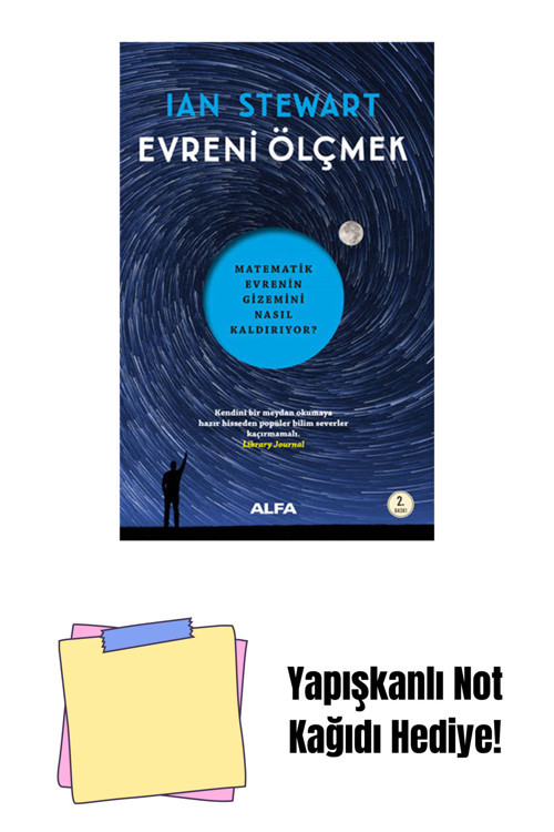 Alfa Yayıncılık Evreni Ölçmek + Yapışkanlı Not Kağıdı