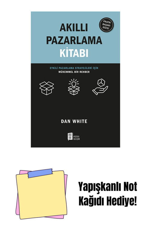 Mona Kitap Akıllı Pazarlama Kitabı + Yapışkanlı Not Kağıdı