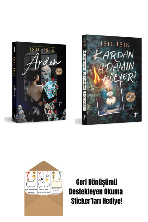 Artemis Yayınları Arden 1 + Kardan Adamın Külleri + Okuma Sticker'Ları
