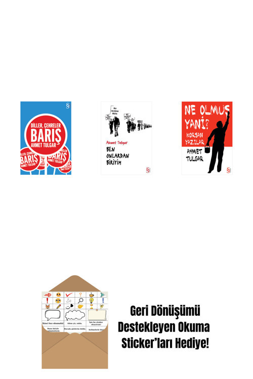 Everest Yayınları Diller, Çehreler Barış + Ben Onlardan Biriyim + Ne Olmuş Yani? + Okuma Sticker'Ları