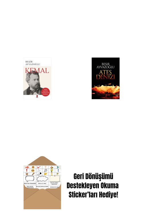 Everest Yayınları Kemal + Ateş Denizi + Okuma Sticker'Ları