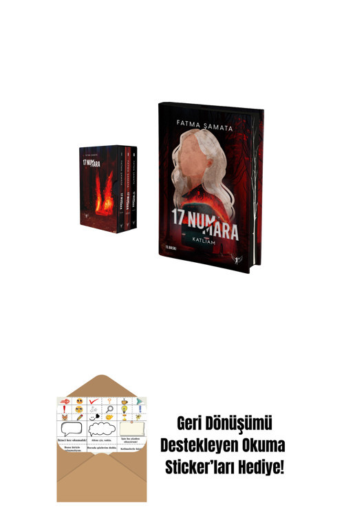 Artemis Yayınları 17 Numara Serisi Kutulu Set (Ciltli) + 17 Numara - Katliam (Ciltli) + Okuma Sticker'Ları