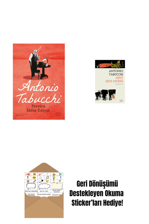 Everest Yayınları Pereira İddia Ediyor + Hint Gece Müziği + Okuma Sticker'Ları