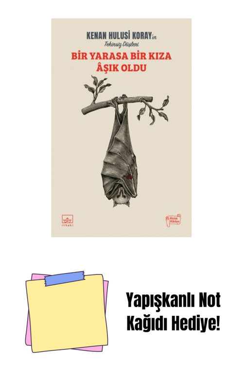 İthaki Yayınları Bir Yarasa Bir Kıza Aşık Oldu + Yapışkanlı Not Kağıdı