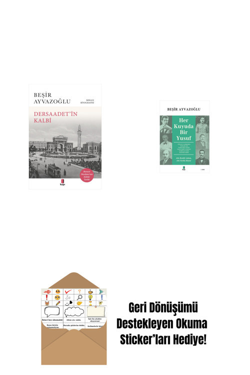 Everest Yayınları Dersaadet’İn Kalbi + Her Kuyuda Bir Yusuf + Okuma Sticker'Ları
