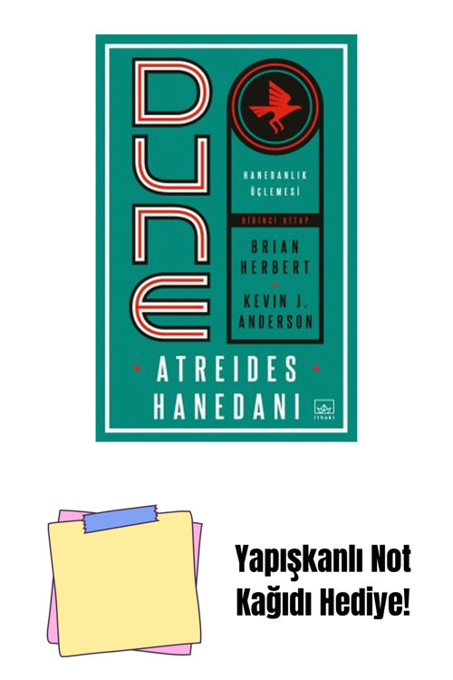 İthaki Yayınları Dune: Atreides Hanedanı – Hanedanlık Üçlemesi Birinci Kitap + Yapışkanlı Not Kağıdı