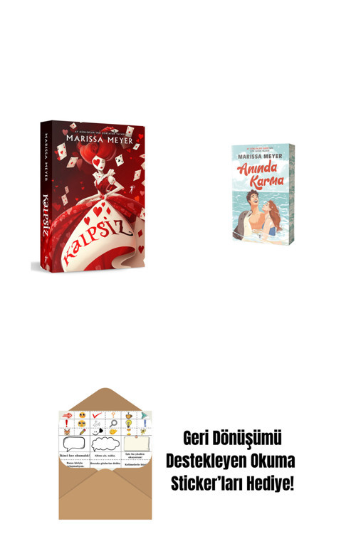 Artemis Yayınları Kalpsiz + Anında Karma + Okuma Sticker'Ları