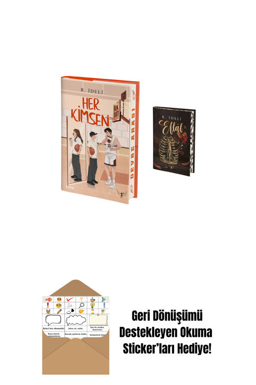 Artemis Yayınları Her Kimsen - İlk Set (Ciltli) + Eflâl 2 (Ciltli) + Okuma Sticker'Ları