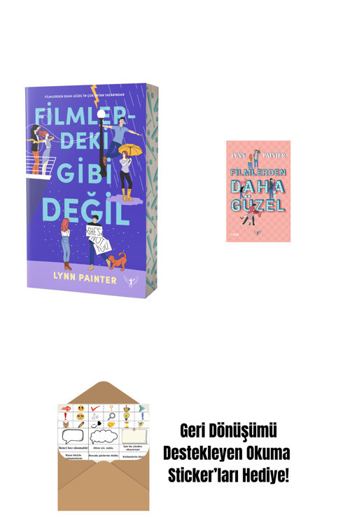 Artemis Yayınları Filmlerdeki Gibi Değil + Filmlerden Daha Güzel + Okuma Sticker'Ları