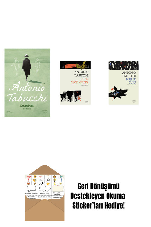 Everest Yayınları Requiem + Hint Gece Müziği + Düşler Düşü + Okuma Sticker'Ları
