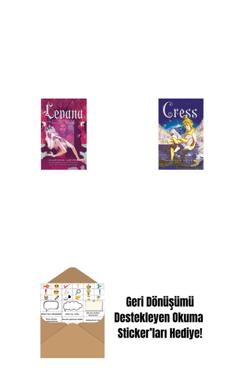 Artemis Yayınları Levana + Cress + Okuma Sticker'Ları