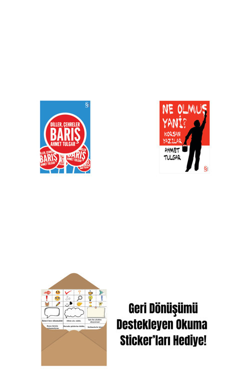 Everest Yayınları Diller, Çehreler Barış + Ne Olmuş Yani? + Okuma Sticker'Ları