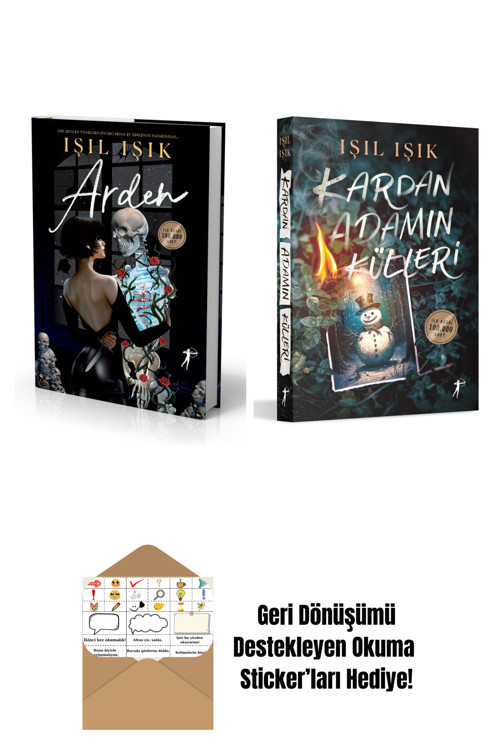 Artemis Yayınları Arden 1 (Ciltli) + Kardan Adamın Külleri + Okuma Sticker'Ları