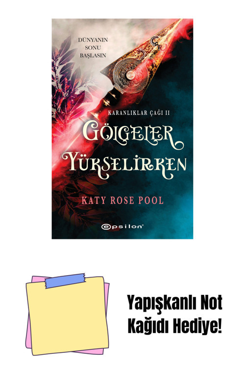 Epsilon Yayınevi Gölgeler Yükselirken + Yapışkanlı Not Kağıdı