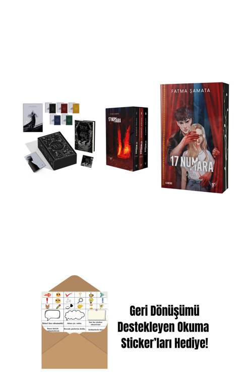 Artemis Yayınları Fatma Şamata 3 Kitap Set + Okuma Sticker'Ları