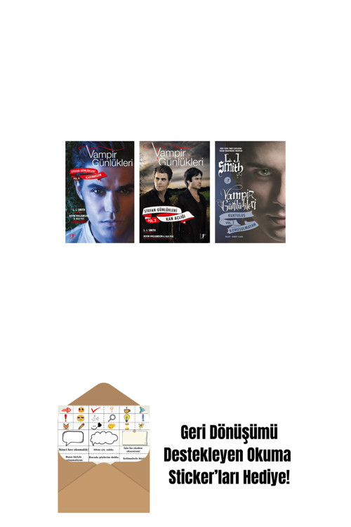 Artemis Yayınları L. J. Smith 3 Kitap Set + Okuma Sticker'Ları