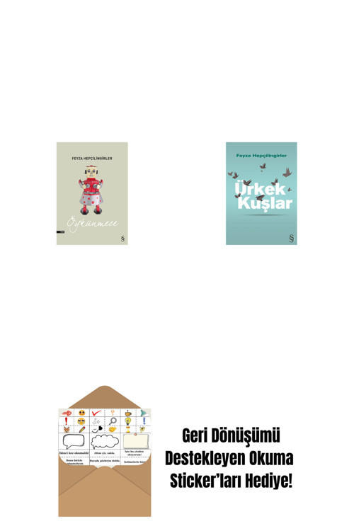 Everest Yayınları Öykünmece + Ürkek Kuşlar + Okuma Sticker'Ları