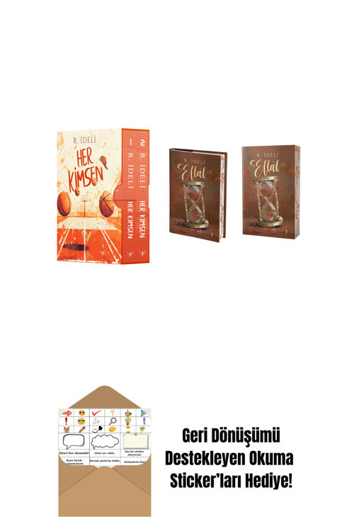Artemis Yayınları R. İdeli 3 Kitap Set + Okuma Sticker'Ları