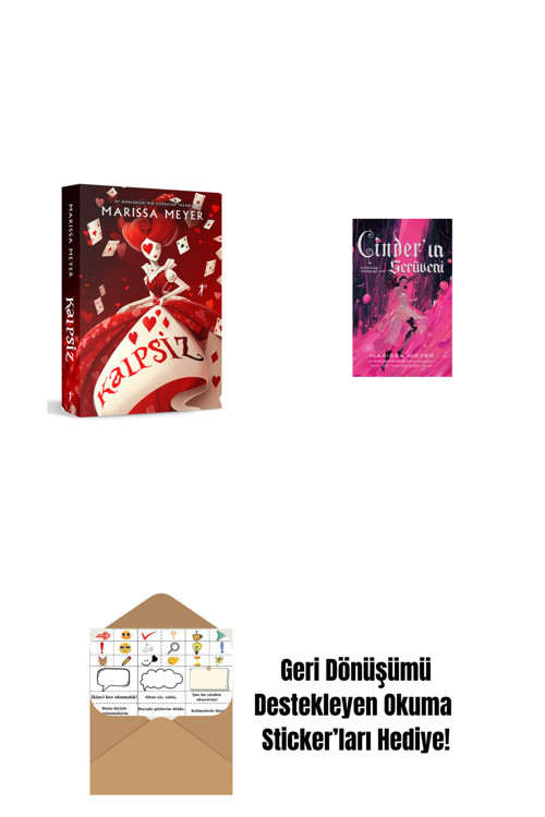Artemis Yayınları Kalpsiz + Cinder’In Serüveni + Okuma Sticker'Ları