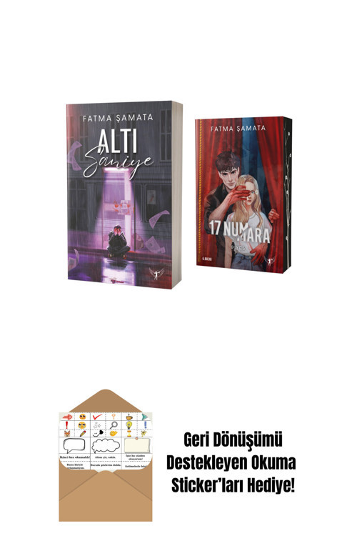 Artemis Yayınları Altı Saniye + 17 Numara - Piyes + Okuma Sticker'Ları