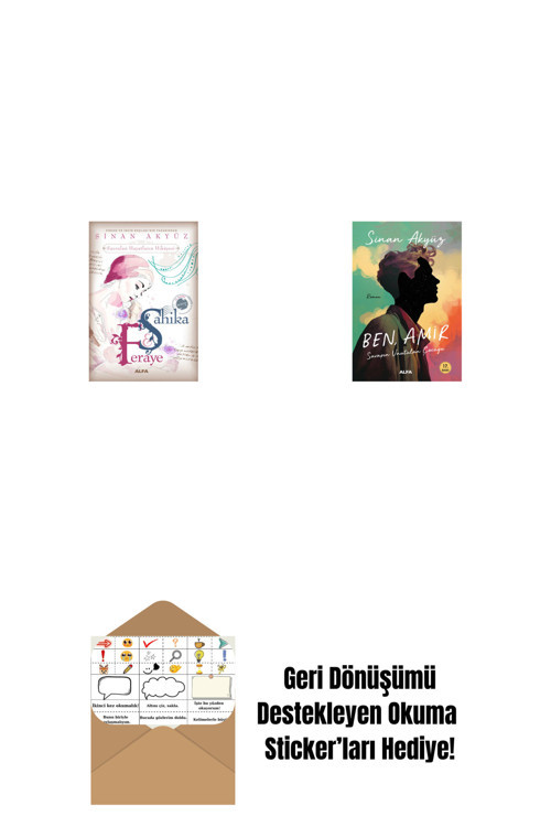 Alfa Yayıncılık Şahika Feraye + Ben Amir + Okuma Sticker'Ları