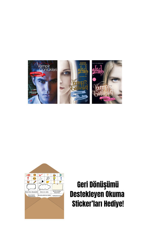 Artemis Yayınları L. J. Smith 3 Kitap Set + Okuma Sticker'Ları