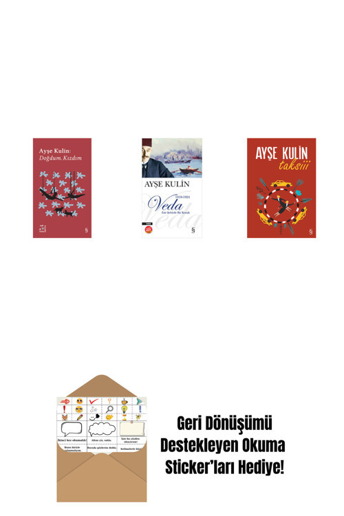 Everest Yayınları Everest Açıkhava 19 - Doğdum. Kızdım + Veda (Midi Boy) + Taksiii + Okuma Sticker'Ları