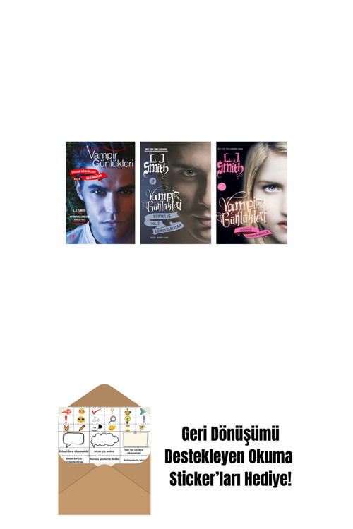 Artemis Yayınları L. J. Smith 3 Kitap Set + Okuma Sticker'Ları
