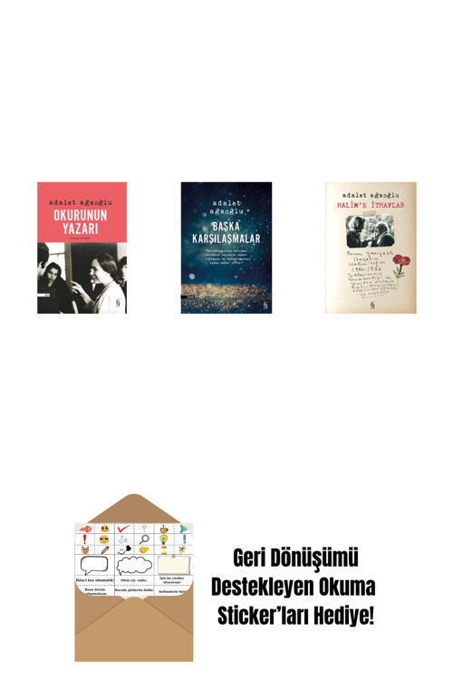Everest Yayınları Okurunun Yazarı + Başka Karşılaşmalar + Halim'E İthaflar + Okuma Sticker'Ları