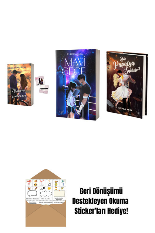 Artemis Yayınları K. Kübra Berk 3 Kitap Set + Okuma Sticker'Ları