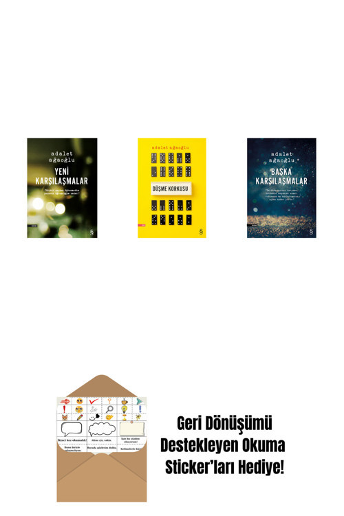 Everest Yayınları Yeni Karşılaşmalar + Düşme Korkusu + Başka Karşılaşmalar + Okuma Sticker'Ları
